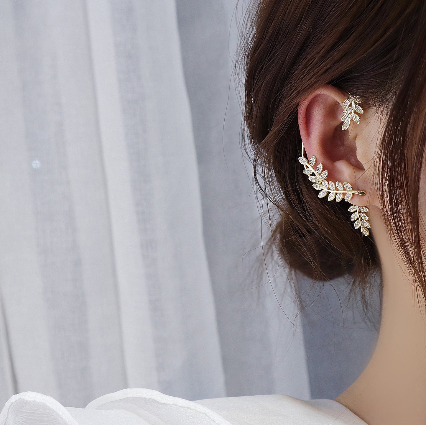 BUTTERFLY EAR CUFFS