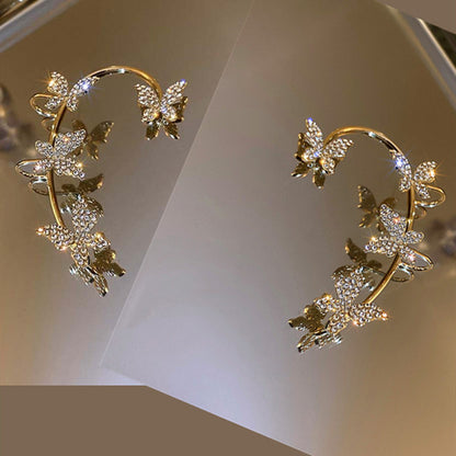 BUTTERFLY EAR CUFFS