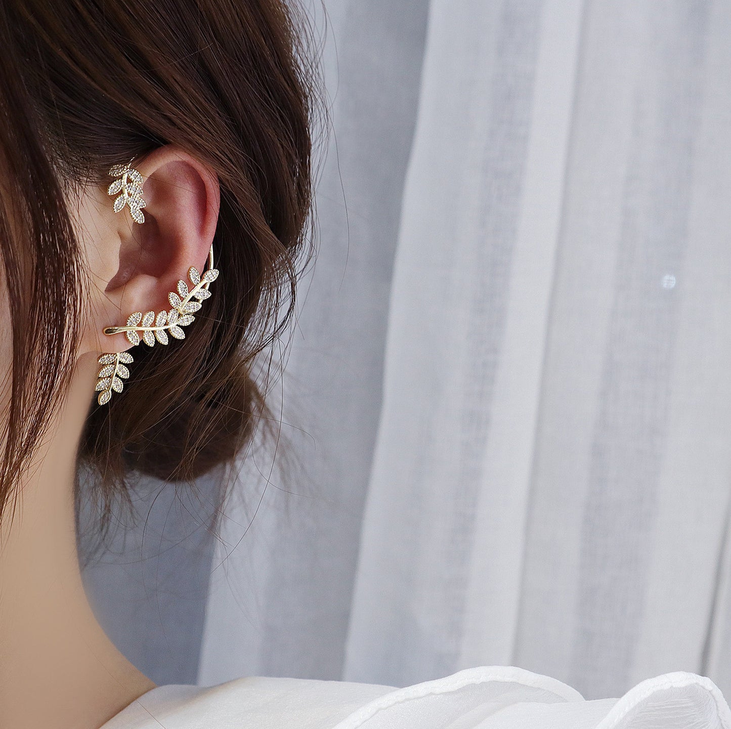BUTTERFLY EAR CUFFS