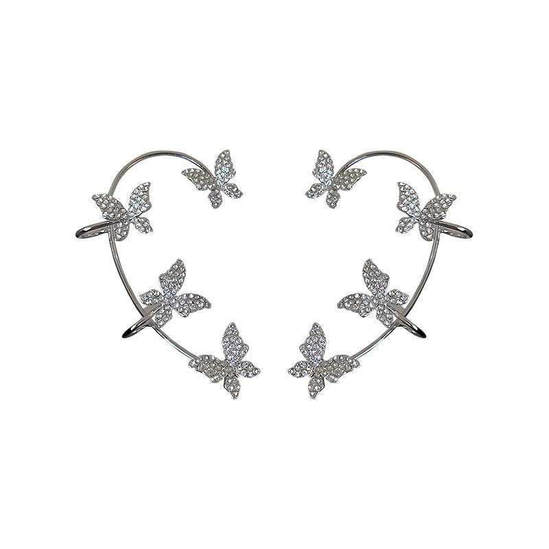 BUTTERFLY EAR CUFFS