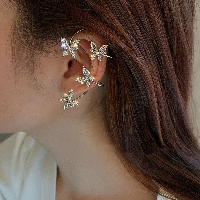 BUTTERFLY EAR CUFFS