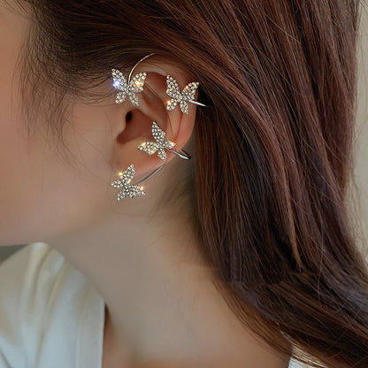 BUTTERFLY EAR CUFFS