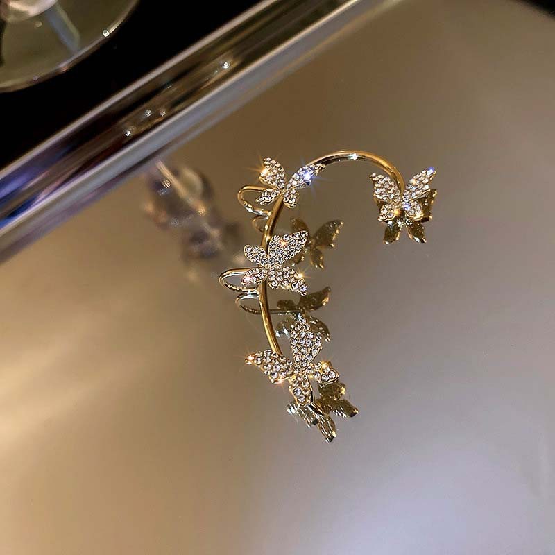 BUTTERFLY EAR CUFFS