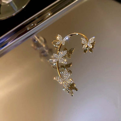 BUTTERFLY EAR CUFFS
